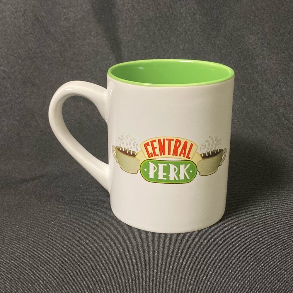 FRIENDS The TV Series Central Perk Logo 14 oz Ceramic Mug Warner Bros.